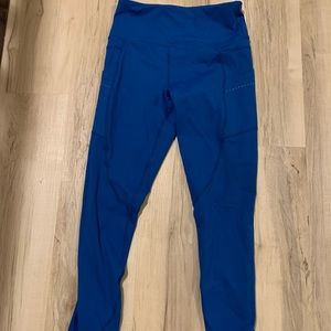 ZYIA blue leggings 7/8